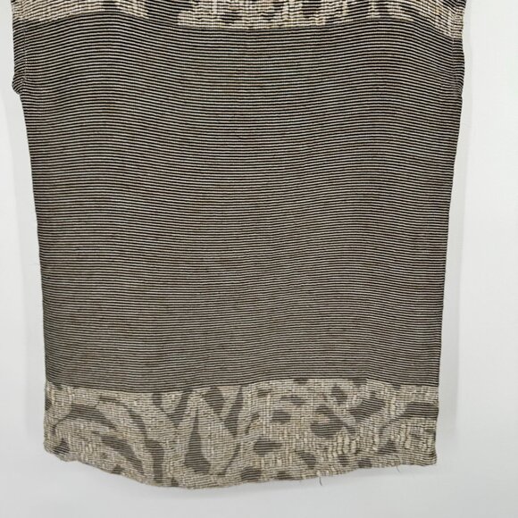 Bryn Walker Women's Textured Sleeveless Top blouse tunic size small Beige - Picture 5 of 9